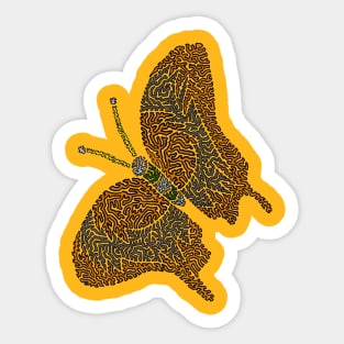 Harvest Butterfly Sticker